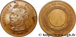 TROISIÈME RÉPUBLIQUE Médaille, Funérailles de Léon Gambetta TTB+/SUP