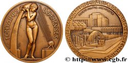 TROISIÈME RÉPUBLIQUE Médaille, Fontaines lumineuses