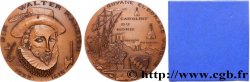 LITERATURE : WRITERS - POETS Médaille, Sir Walter Raleigh