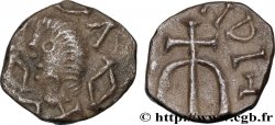 POITOU - METALVS VICVS - MELLE (Deux-Sèvres) Denier à l’E croiseté et aux pseudo-légendes