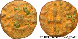 MEROVINGIAN COINS - indeterminate MINT Petit bronze à la croix