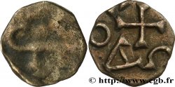 MEROVINGIAN COINAGE - POITOU - METALVS VICVS - Melle ? (Deux-Sevres) Obole au quadrupède