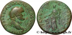 AFRIQUE - VANDALES 42 noummia contremarqué sur un as de Vespasien