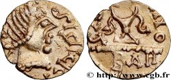 MEROVINGIAN COINAGE - BANASSAC (BANNACIACO) - Lozere Triens au nom de SIGEBERT III