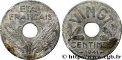 VINGT centimes État français 1941  F.152/2 B12 