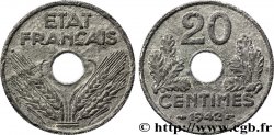 20 centimes État français, lourde 1942  F.153/4
