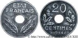 20 centimes État français, légère 1944  F.153A/2 TB20 