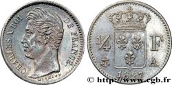 1/4 franc Charles X 1827 Paris F.164/10