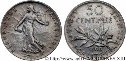 50 centimes Semeuse 1900 Paris F.190/6 SUP55 