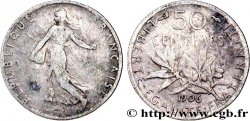 50 centimes Semeuse 1906 Paris F.190/13 TB15 
