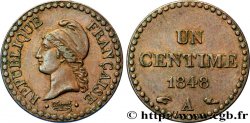 Un centime Dupré, IIe République 1848 Paris F.101/1 TTB40 
