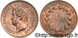 Essai Br de 5 centimes 1840  VG.2917  MS63 