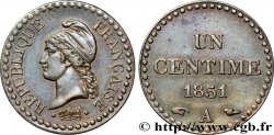 Un centime Dupré, IIe République 1851 Paris F.101/8