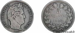 5 francs IIe type Domard 1832 Rouen F.324/2