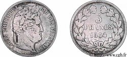 5 francs IIe type Domard 1834 Paris F.324/29