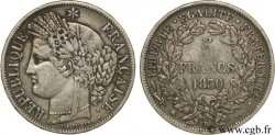 5 francs Cérès, IIe République 1850 Strasbourg F.327/5