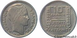 10 francs Turin, grosse tête, rameaux courts 1945  F.361A/1 TTB50 