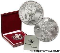 Belle Épreuve 100 francs Droits de l Homme 1989 Paris F.457/2 var. MS70 
