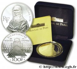 Belle Épreuve 100 francs - Mona Lisa 1993 Paris F5.1623 1 FDC70 