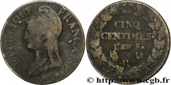 Cinq centimes Dupré, grand module 1797 Orléans F.115/28 B8 