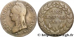 Cinq centimes Dupré, grand module 1800 Metz F.115/102