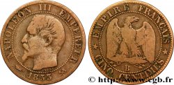 Cinq centimes Napoléon III, tête nue 1853 Rouen F.116/2 B12 