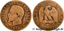 Cinq centimes Napoléon III, tête nue 1854 Strasbourg F.116/10 B8 