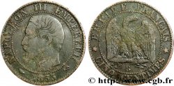 Cinq centimes Napoléon III, tête nue 1855 Rouen F.116/18 SGE12 