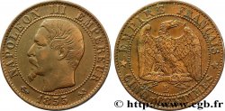 Cinq centimes Napoléon III, tête nue 1855 Rouen F.116/19 TTB45 