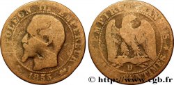 Cinq centimes Napoléon III, tête nue 1855 Lyon F.116/22 B8 