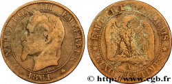 Cinq centimes Napoléon III, tête laurée 1861 Paris F.117/4 B12 