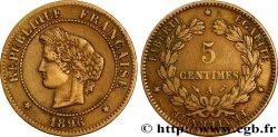5 centimes Cérès 1896 Paris F.118/37