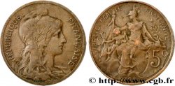 5 centimes Daniel-Dupuis 1898  F.119/5 TB35 