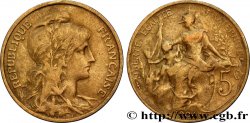 5 centimes Daniel-Dupuis 1904  F.119/14