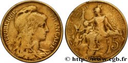 5 centimes Daniel-Dupuis 1907  F.119/17 TB20 
