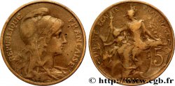 5 centimes Daniel-Dupuis 1910  F.119/22 TB20 