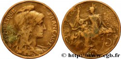 5 centimes Daniel-Dupuis 1911  F.119/23 TB20 