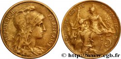 5 centimes Daniel-Dupuis 1915  F.119/27 TTB40 
