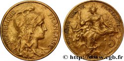 5 centimes Daniel-Dupuis 1916  F.119/28 TTB48 