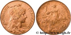 5 centimes Daniel-Dupuis 1917  F.119/30 SUP60 
