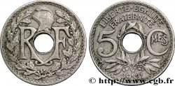 5 centimes Lindauer, petit module 1921 Paris F.122/3