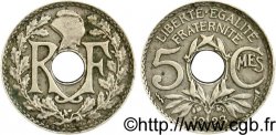5 centimes Lindauer, petit module 1923 Poissy F.122/7 TB35 