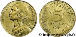 5 centimes Marianne 1991 Pessac F.125/27 SUP58 