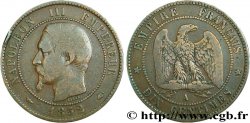 Dix centimes Napoléon III, tête nue 1852 Paris F.133/1 TB20 