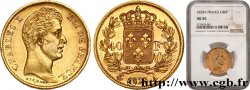 40 francs Charles X, 2e type 1828 Paris F.544/3