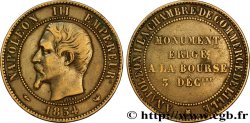 Module de dix centimes, Monument érigé à la Bourse de Lille le 3 décembre 1854 1854 Lille VG.3403  TTB40 