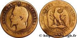 Dix centimes Napoléon III, tête laurée 1864 Bordeaux F.134/15