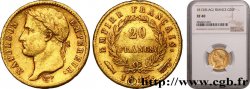 20 francs or Napoléon, tête laurée, Empire français 1813 Utrecht F.516/37