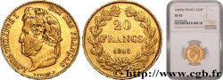 20 francs Louis-Philippe, Domard 1843 Lille F.527/30
