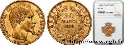 20 francs or Napoléon III, tête nue 1856 Strasbourg F.531/11